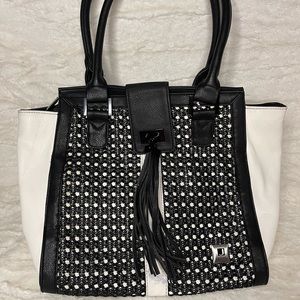 Black and white Purse